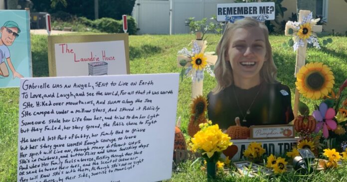 petito-memorial-grows-outside-laundrie-family-home