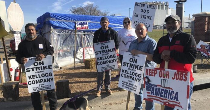kellogg’s-reaches-tentative-agreement-with-1,400-striking-workers