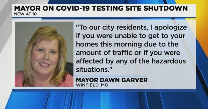 traffic,-hostility-lead-to-closure-of-covid-testing-site