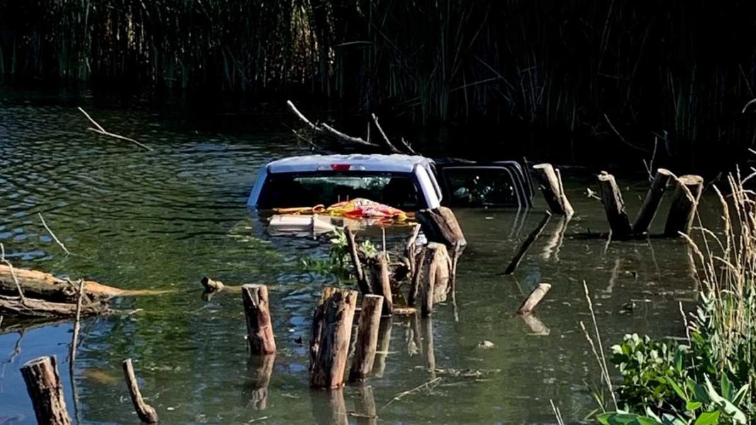 driver-rescued-from-pond-after-medical-emergency